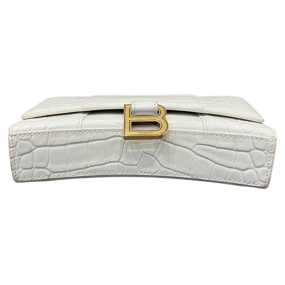 Balenciaga Hourglass Chain Wallet Shoulder Bag Leather — view 3