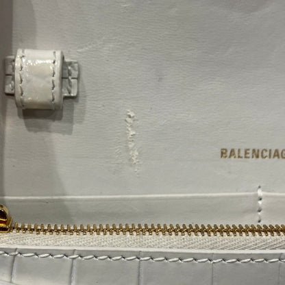 Balenciaga Hourglass Chain Wallet Shoulder Bag Leather — view 7