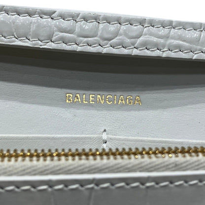 Balenciaga Hourglass Chain Wallet Shoulder Bag Leather — view 4