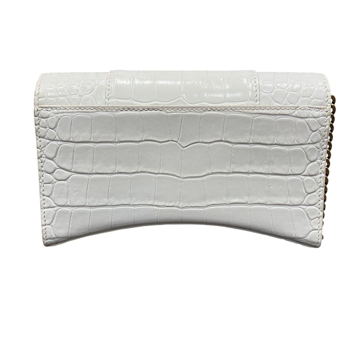 Balenciaga Hourglass Chain Wallet Shoulder Bag Leather — view 2