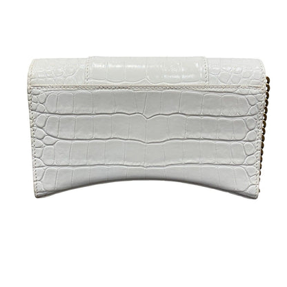 Balenciaga Hourglass Chain Wallet Shoulder Bag Leather — view 2