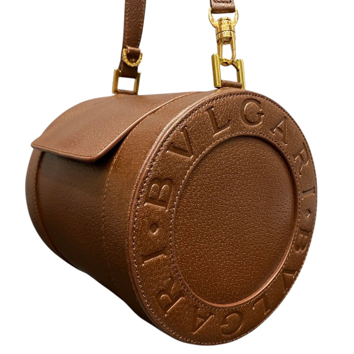 Bvlgari Drum Bag B.Zero1 Handbag Leather — view 7