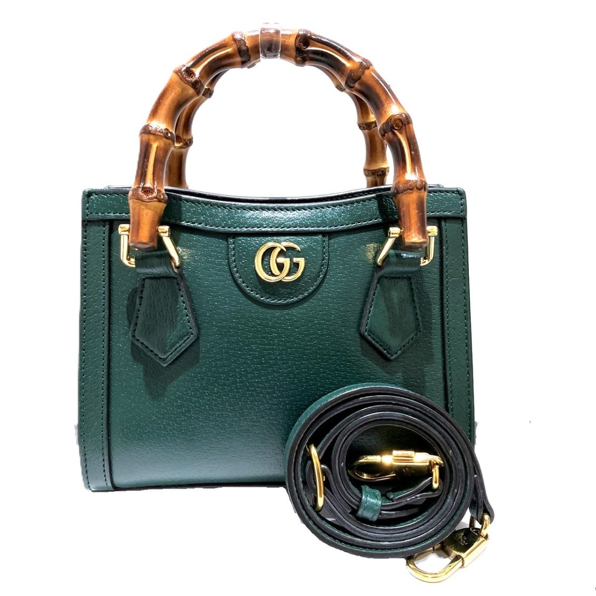 Gucci Diana Bamboo Handbag Leather