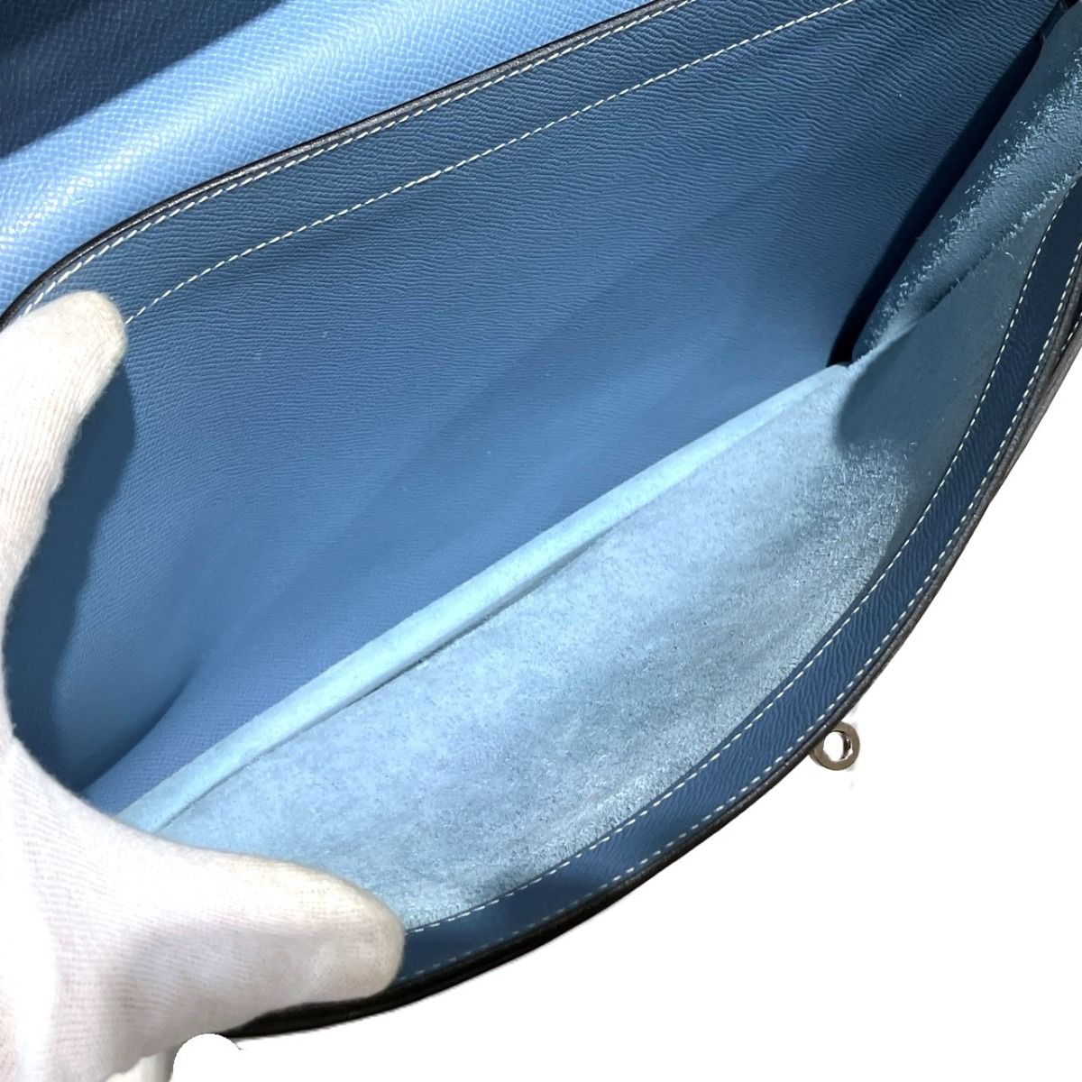 Hermes Kelly Depeches 38 Business Bag Veau Epsom — view 7