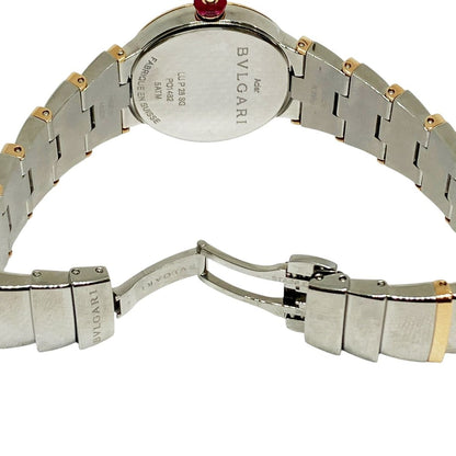 Bvlgari Lucea Tubogas Diamond Watch SS Quartz White Dial — view 6