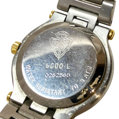 Gucci Watch SS Quartz Gold Dial — view 5