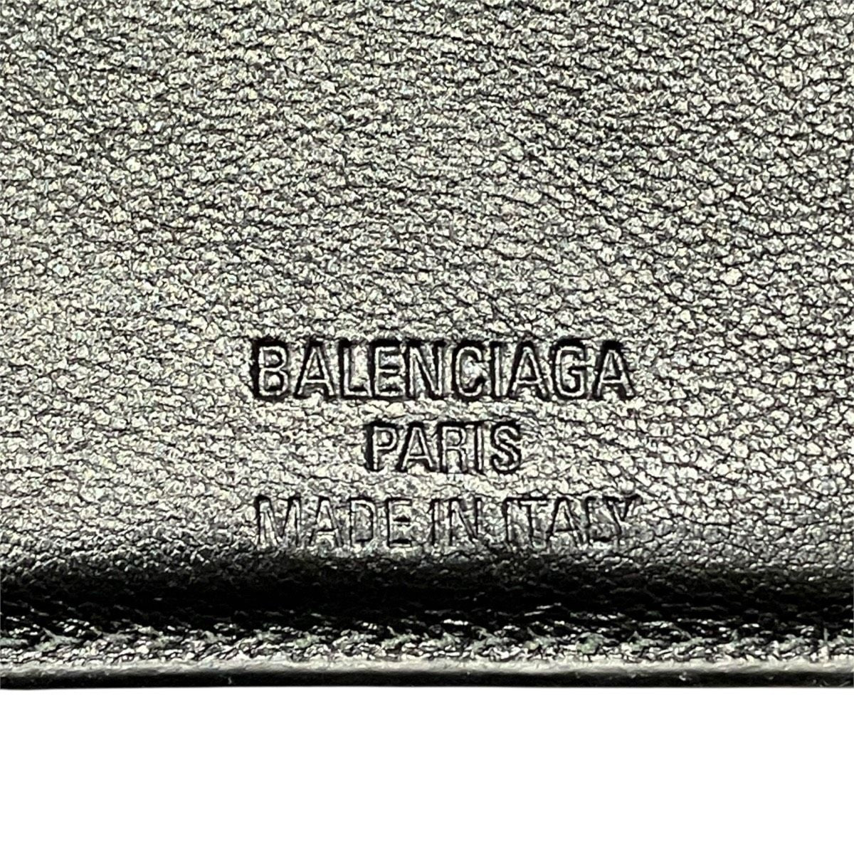 Balenciaga Tape Type Bifold Wallet Patent Leather — view 4