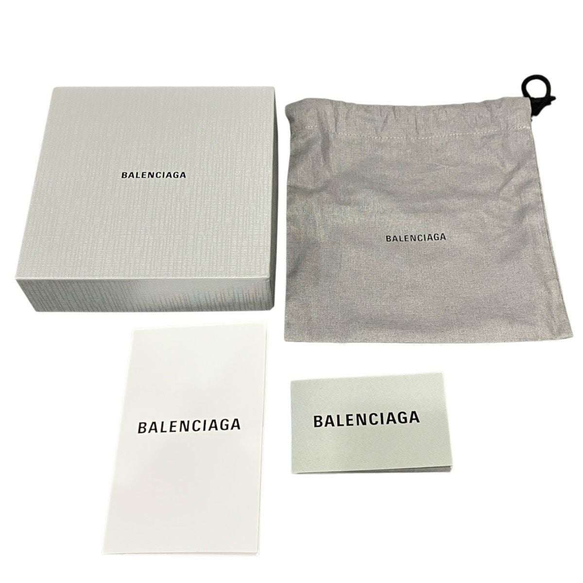 Balenciaga Tape Type Bifold Wallet Patent Leather — view 5