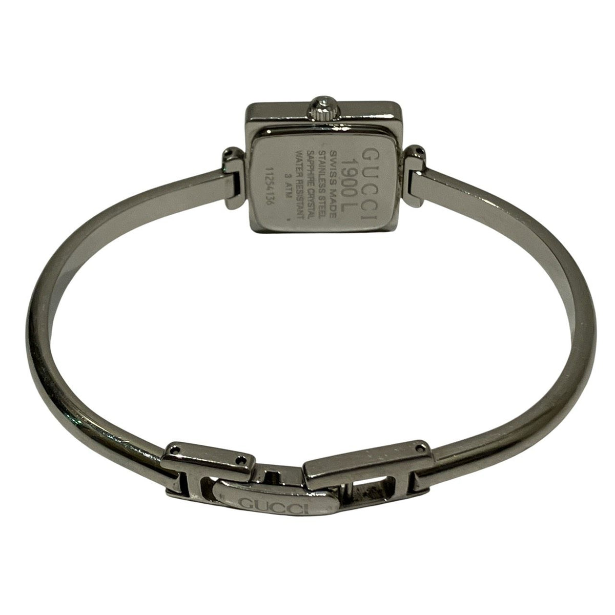 Gucci Bangle Watch SS Quartz Black Dial — view 6