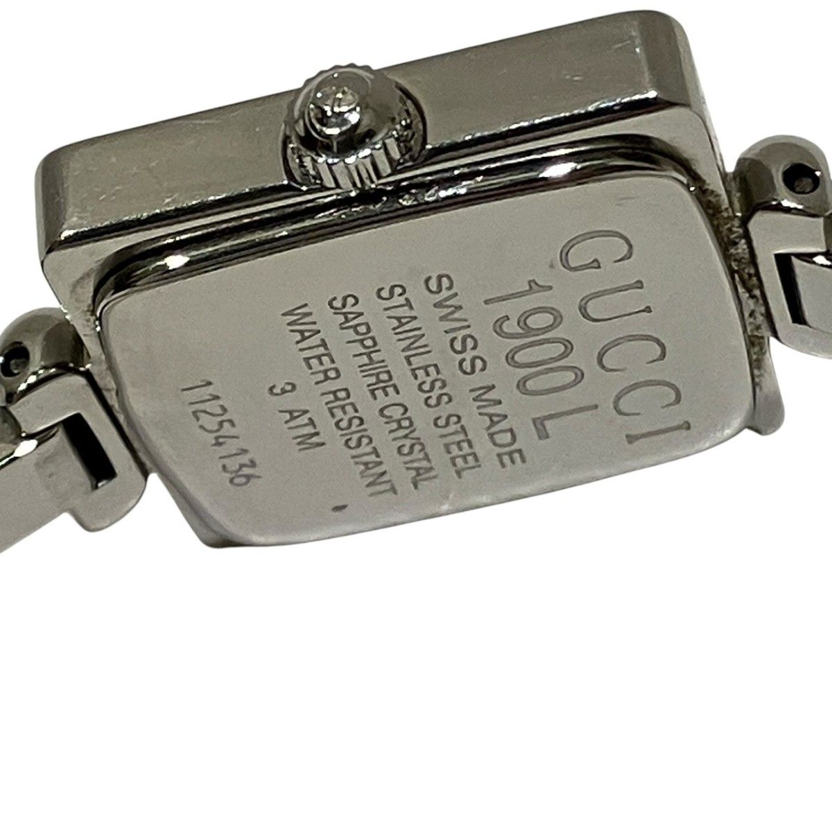 Gucci Bangle Watch SS Quartz Black Dial — view 5