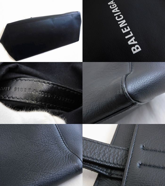 Balenciaga Tote Everyday Leather Black — view 6