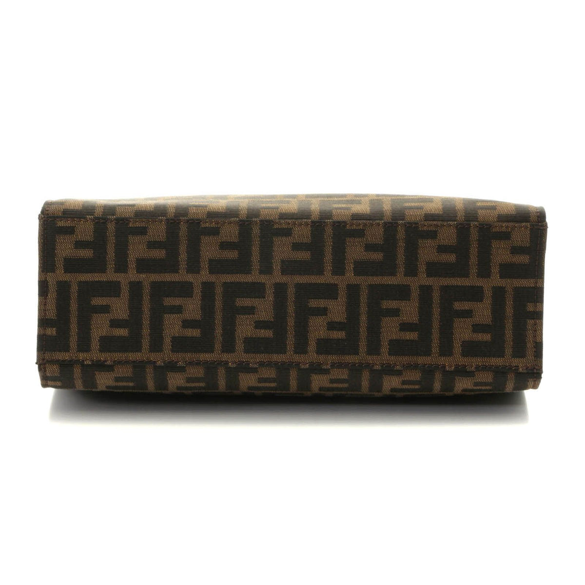 Fendi Zucca Tote Beige Dark Brown — view 3