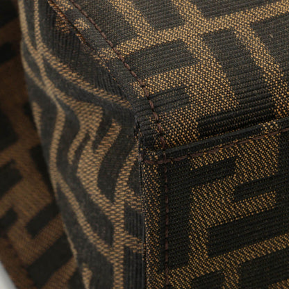 Fendi Zucca Tote Beige Dark Brown — view 7