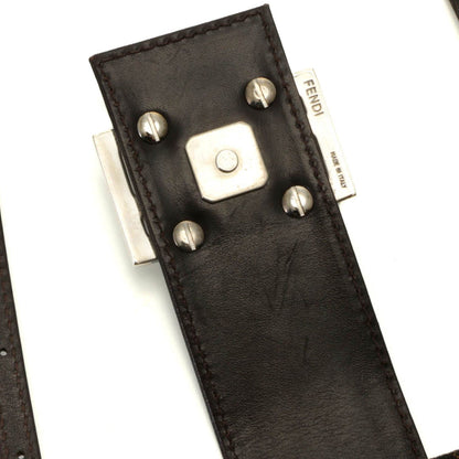 Fendi Zucca Tote Beige Dark Brown — view 8