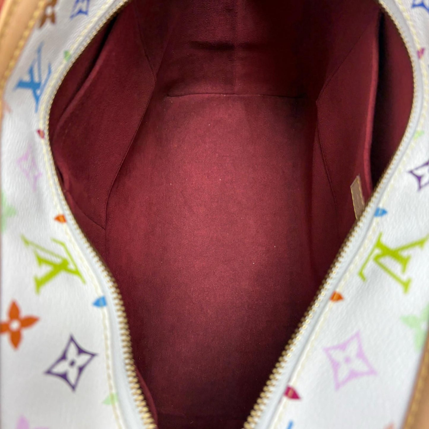 Louis Vuitton Charlene GM Multicolor Blanc Tote Monogram — view 6