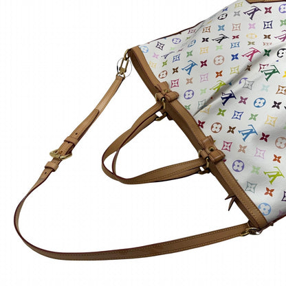 Louis Vuitton Charlene GM Multicolor Blanc Tote Monogram — view 5