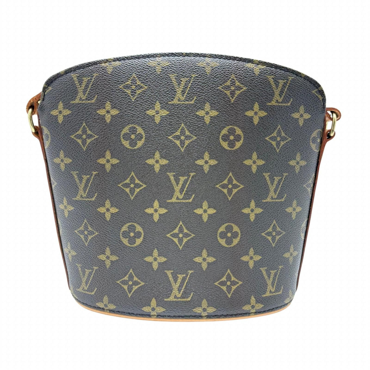 Louis Vuitton Drew Monogram Shoulder Bag Brown