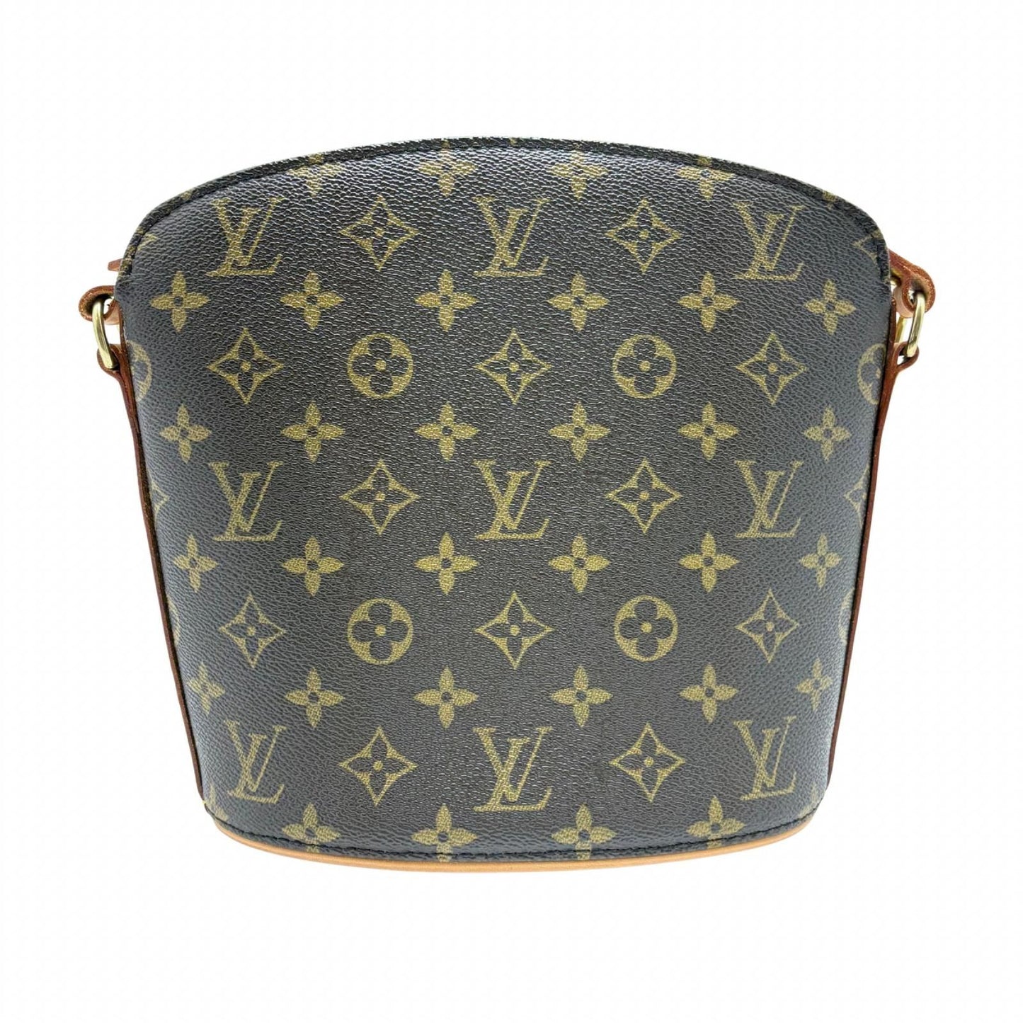 Louis Vuitton Drew Monogram Shoulder Bag Brown — view 3