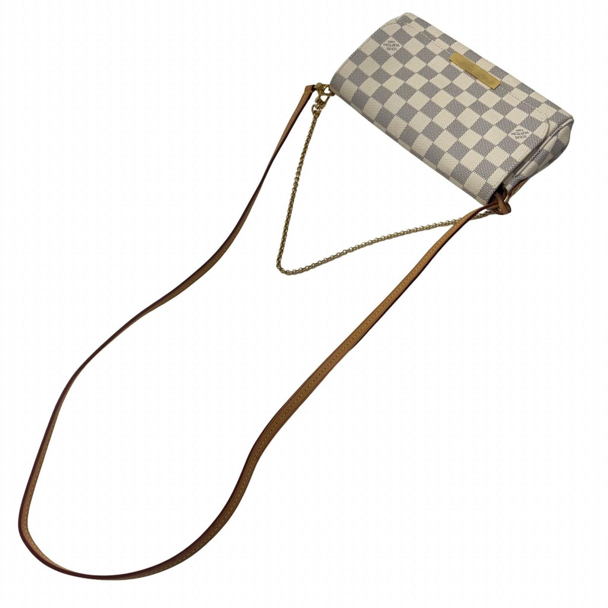 Louis Vuitton Favorite PM Damier Azur Crossbody — view 5