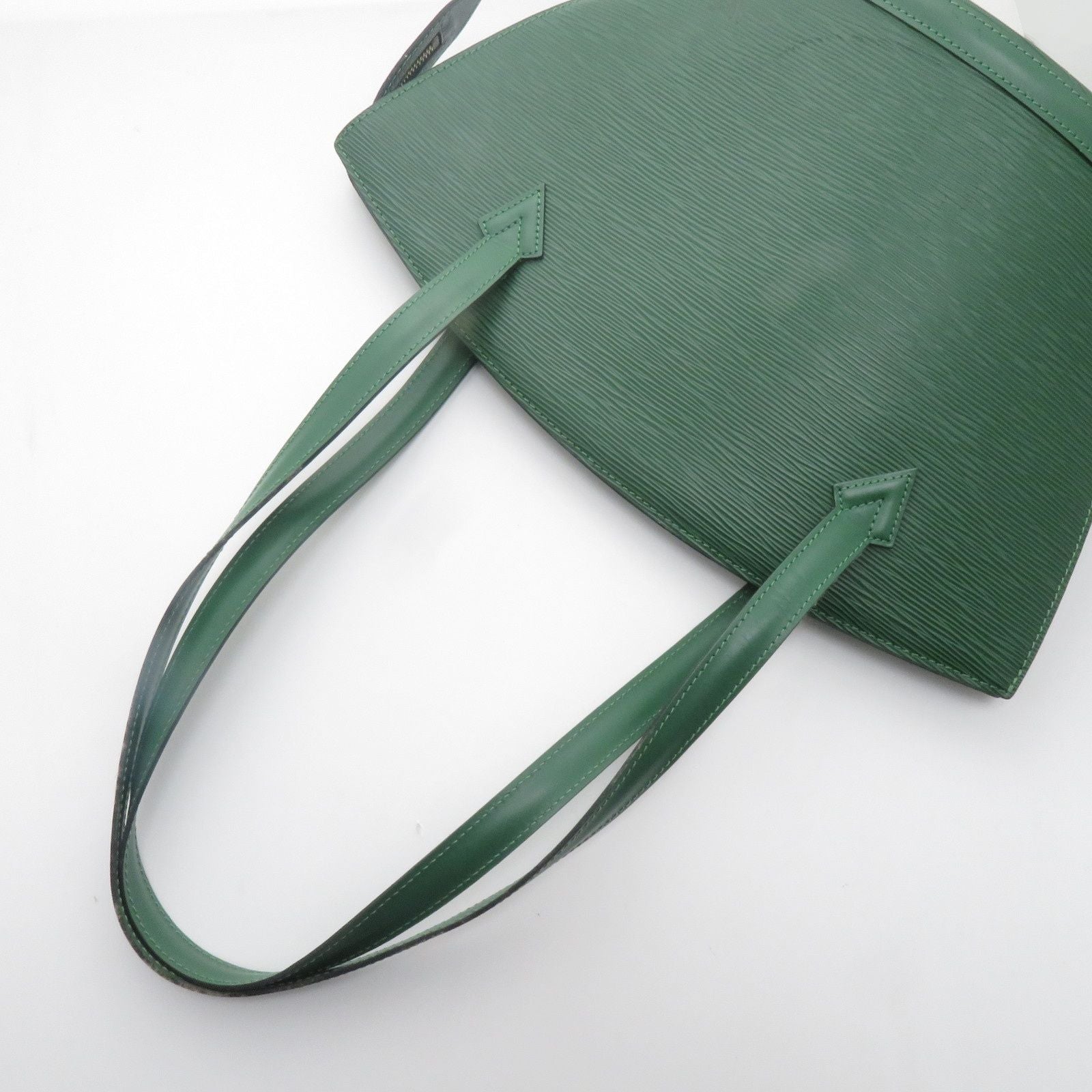 Louis Vuitton Saint Jacques Long Epi Borneo Green Shoulder Bag — view 4
