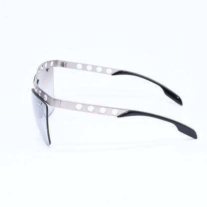 Prada Sunglasses Eyewear Metal Acetate Silver Black — view 6