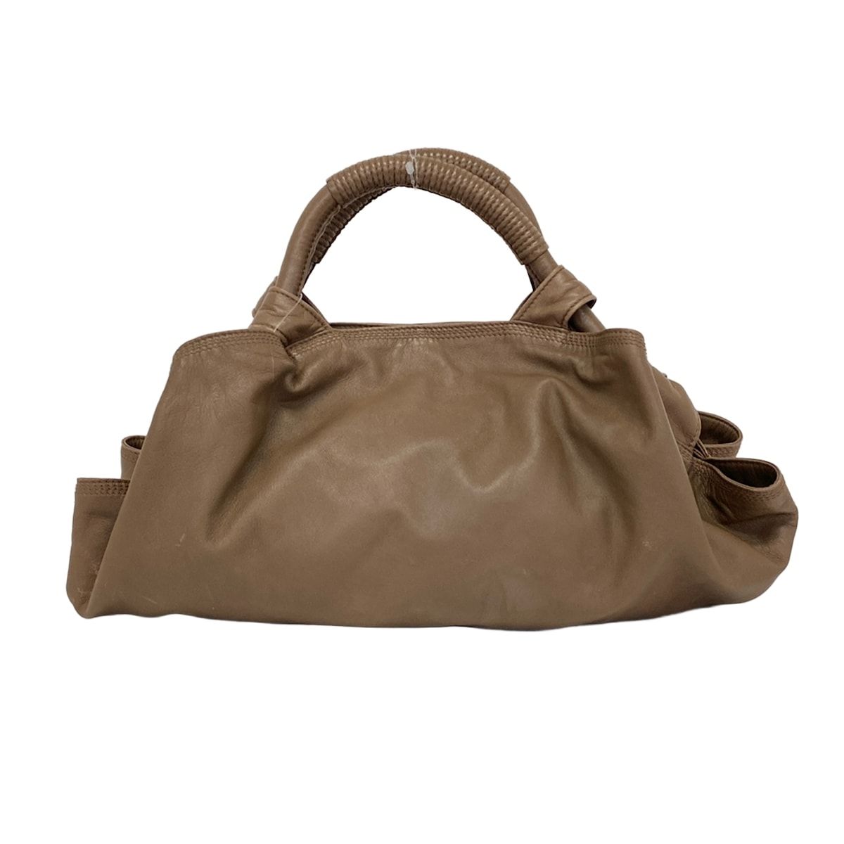 Loewe Handbag Nappa Aire Dark Brown Leather — view 3