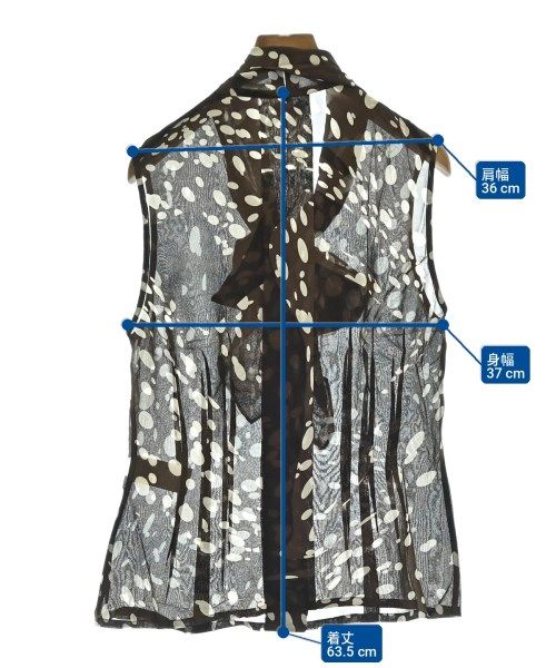 Hermes Blouses Brown Blouse — view 7