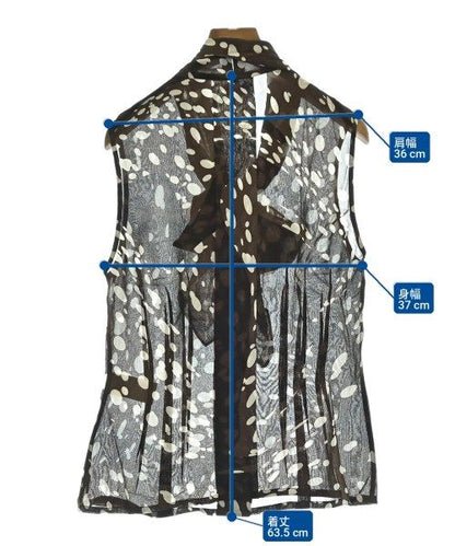 Hermes Blouses Brown Blouse — view 7