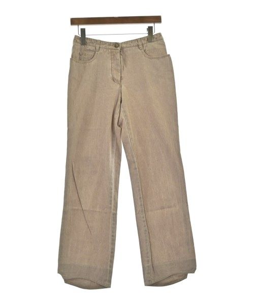 Chanel Denim Pants Beige Jeans