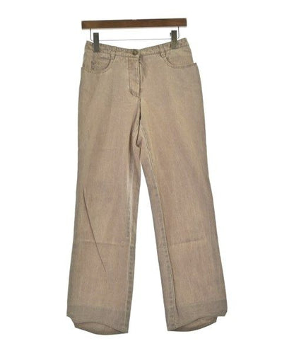 Chanel Denim Pants Beige Jeans