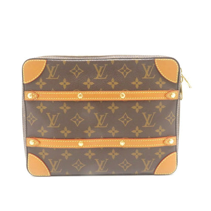 Louis Vuitton Soft Trunk Messenger PM Monogram Shoulder Bag Canvas