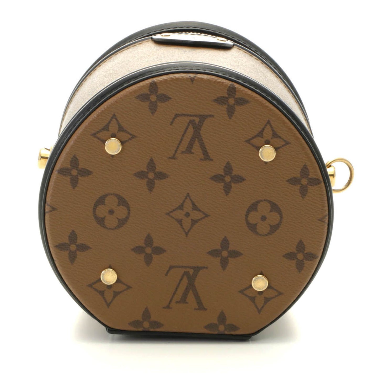 Louis Vuitton Cannes Monogram Reverse Shoulder Bag Brown — view 3