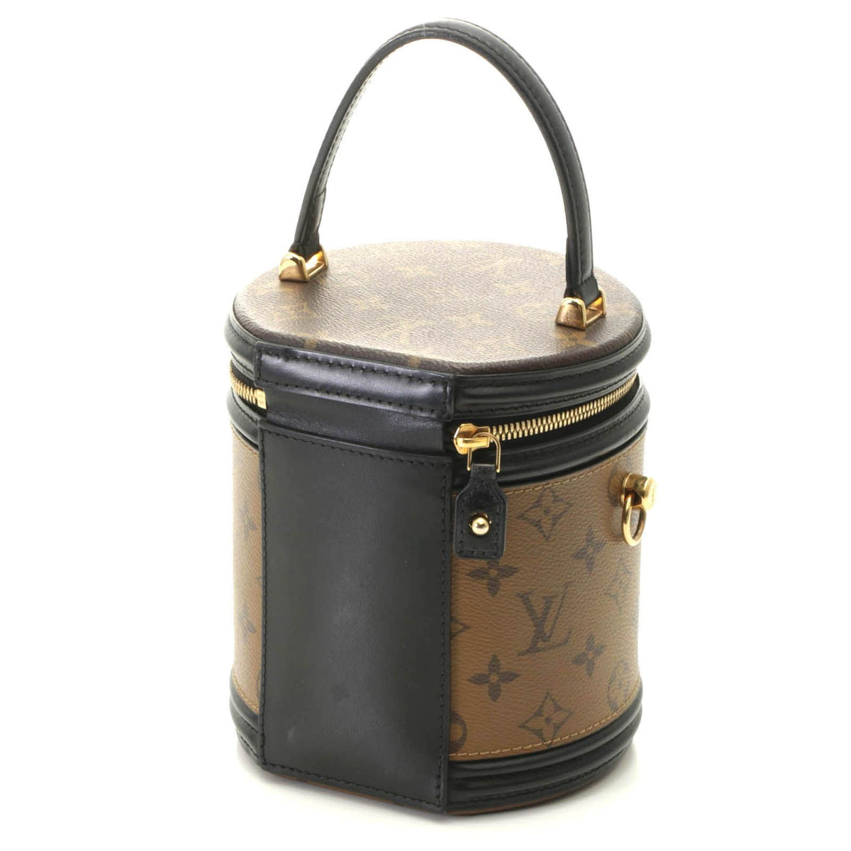 Louis Vuitton Cannes Monogram Reverse Shoulder Bag Brown — view 2