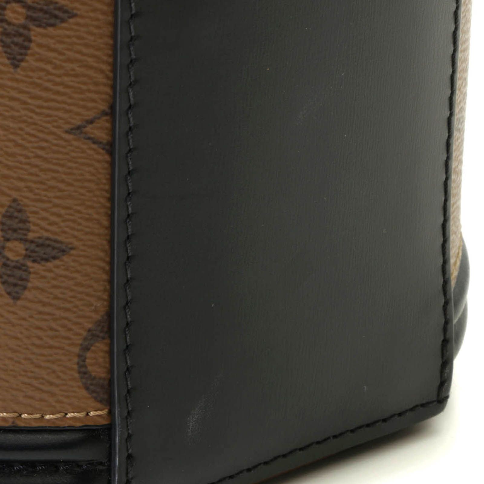 Louis Vuitton Cannes Monogram Reverse Shoulder Bag Brown — view 6