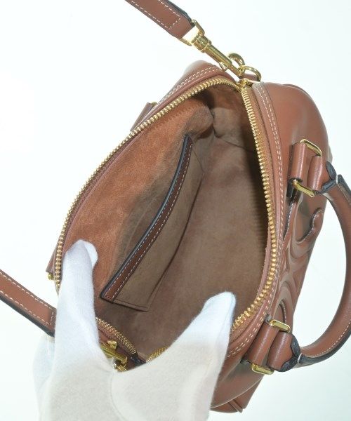 Celine Boston Bag s Brown — view 4
