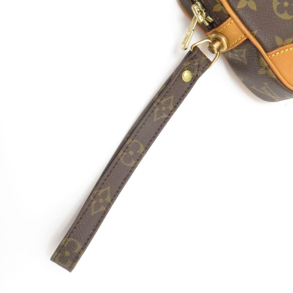 Louis Vuitton Marly Dragonne PM Monogram Handbag Canvas Brown — view 4