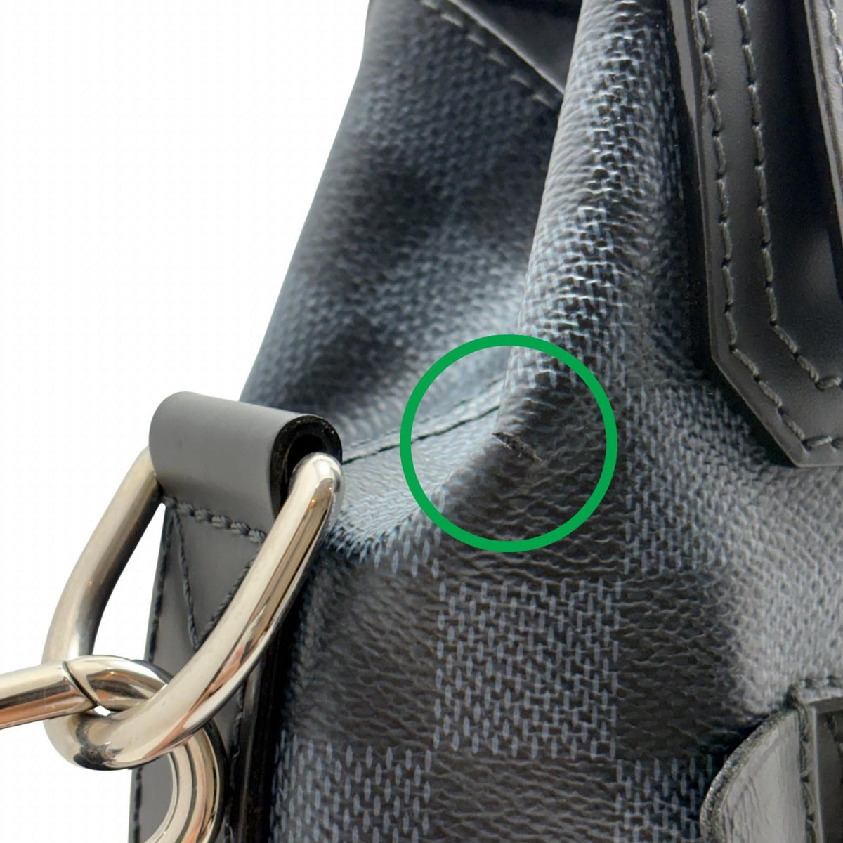 Louis Vuitton Messenger Greenwich Damier Cobalt Shoulder Bag Navy — view 8