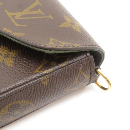 Louis Vuitton Multi Pochette Felicie Monogram Khaki Shoulder Bag Canvas — view 5