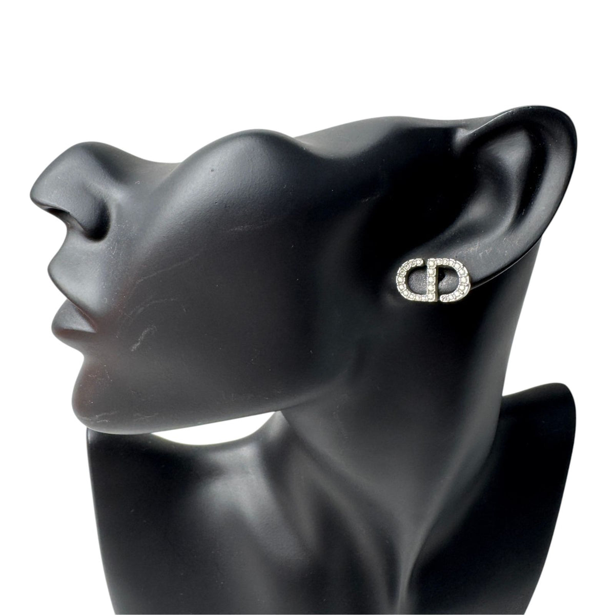 Dior Stud Single Earrings Rhinestone — view 5