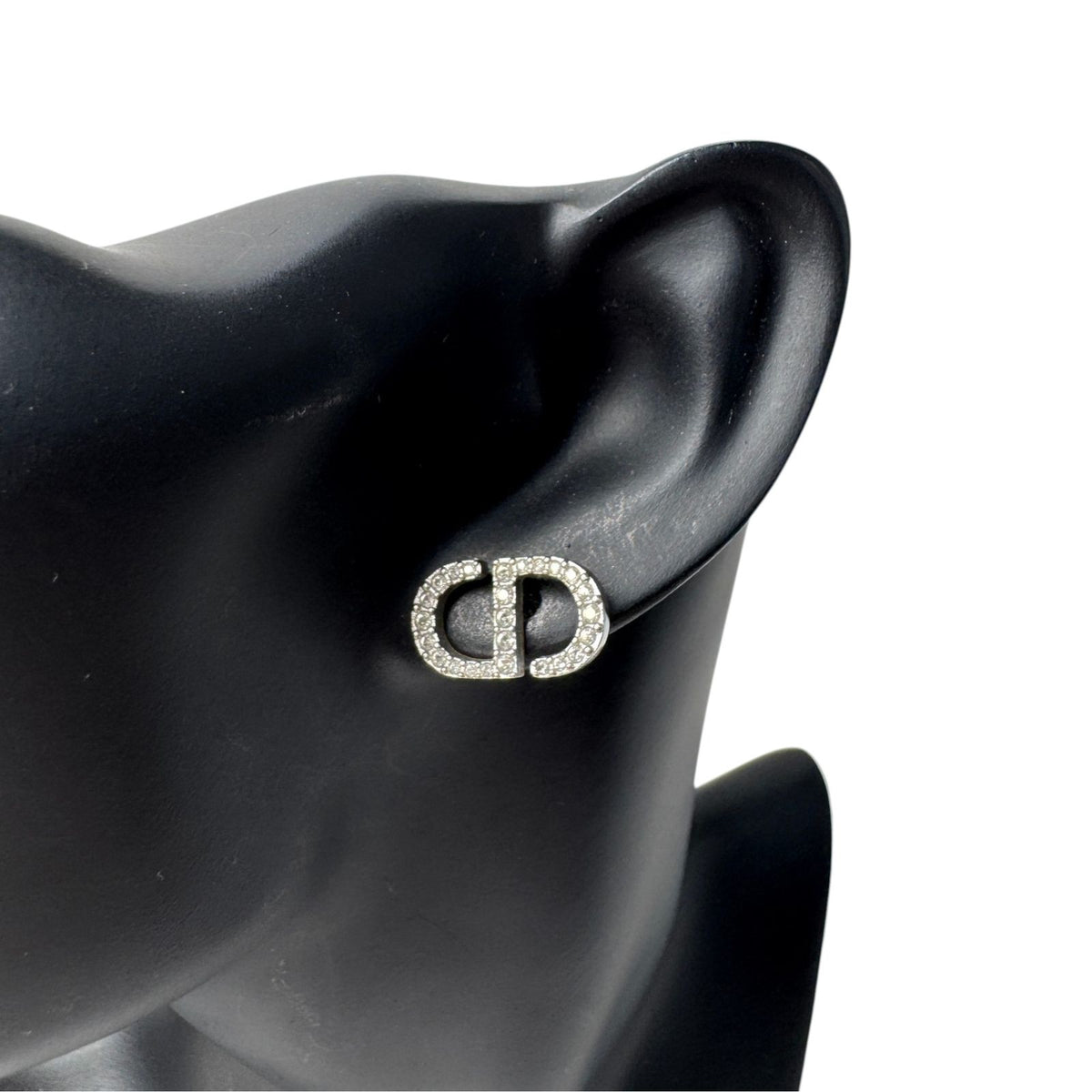 Dior Stud Single Earrings Rhinestone — view 4