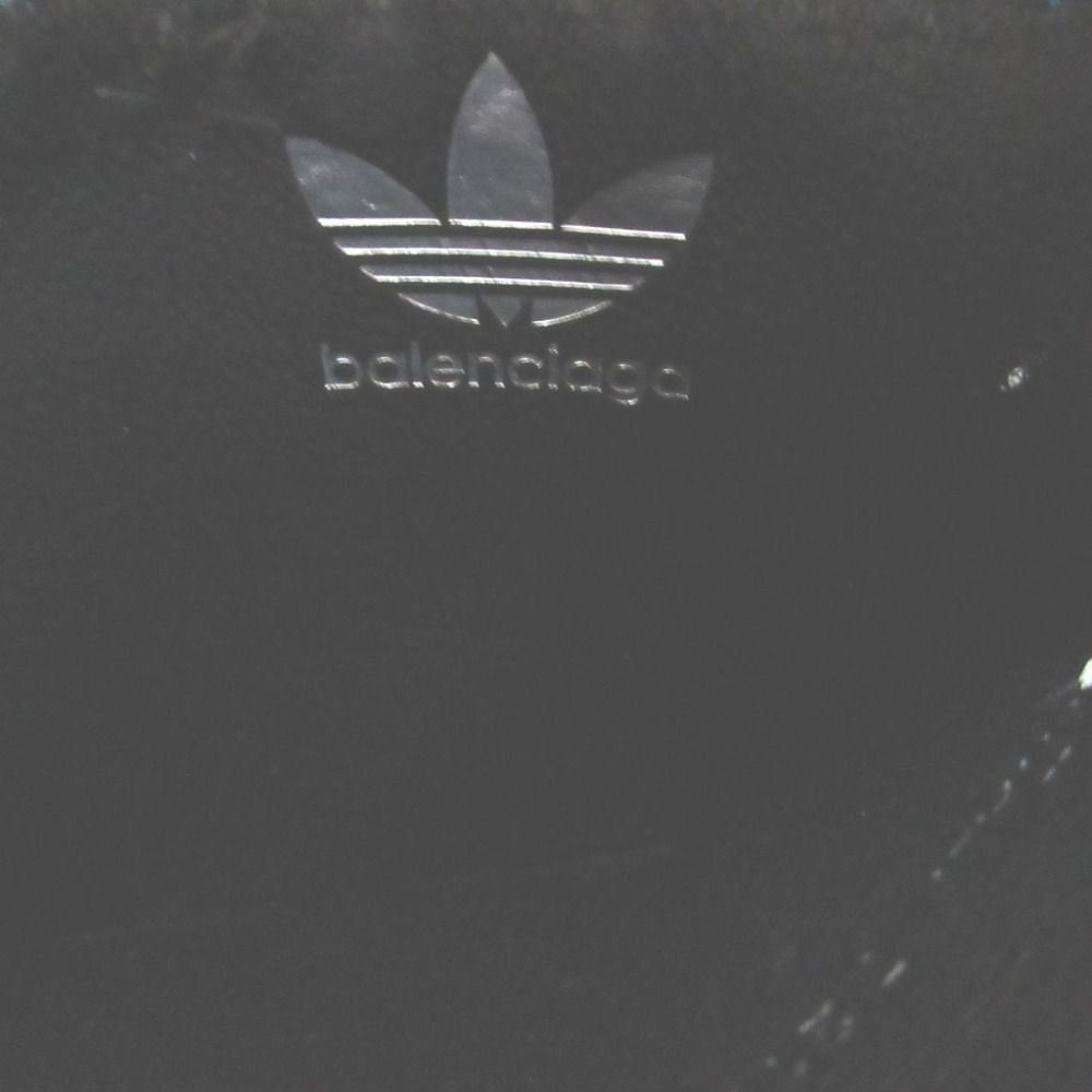 Balenciaga Adidas Collaboration Leather Blue Card Case Coin Purse Fragment — view 7