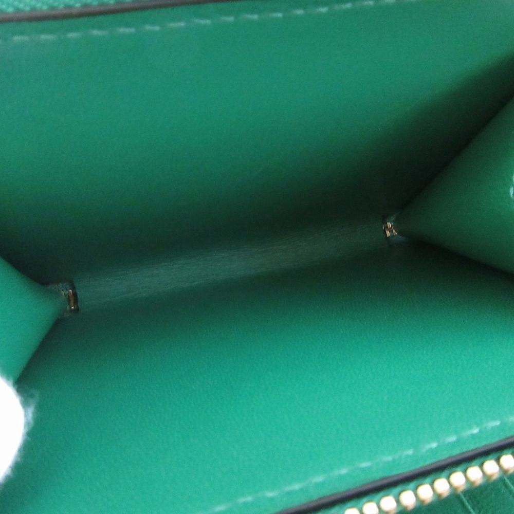 Versace Medusa Quilted Leather Green Bifold Wallet — view 3
