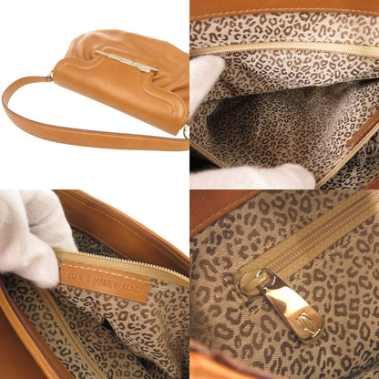 Cartier Panthere Leather Camel Shoulder Bag — view 7