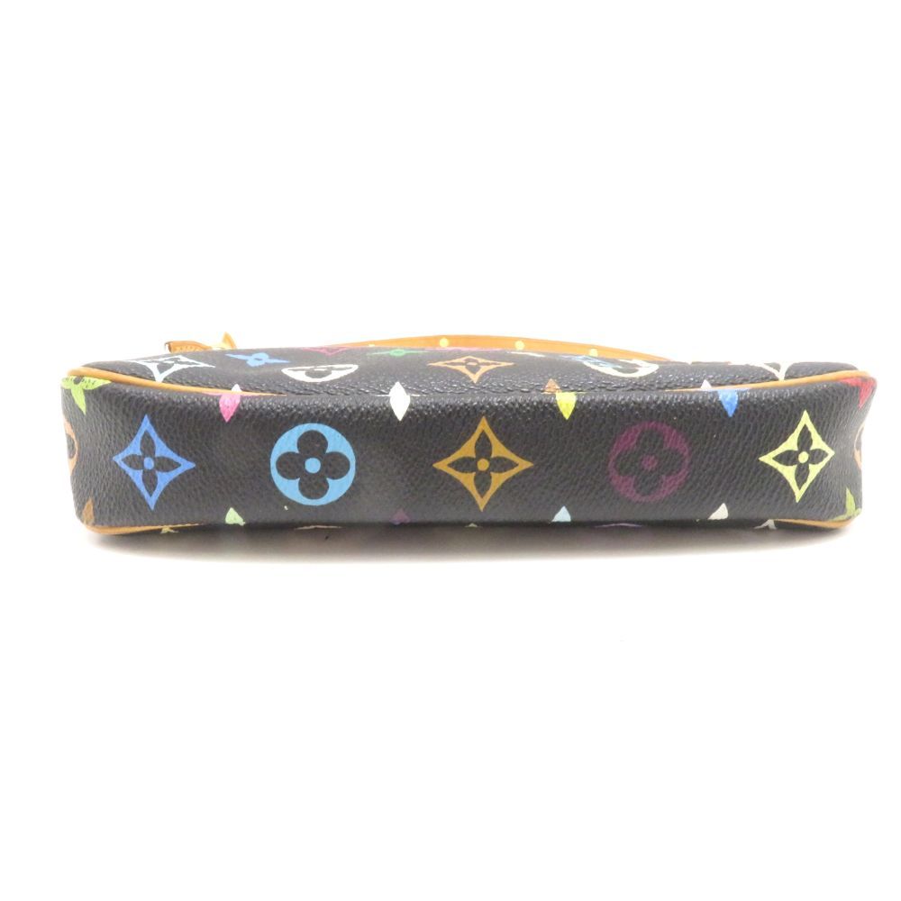 Louis Vuitton Pochette Accessoires Multicolor Noir Handbag Monogram — view 4