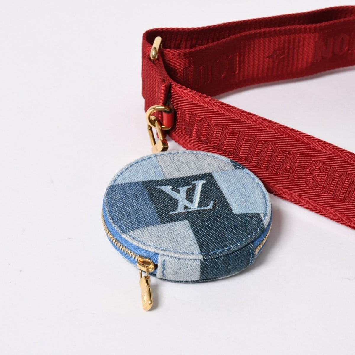 Louis Vuitton Multi Pochette Accessoires Pouch Denim Monogram — view 7