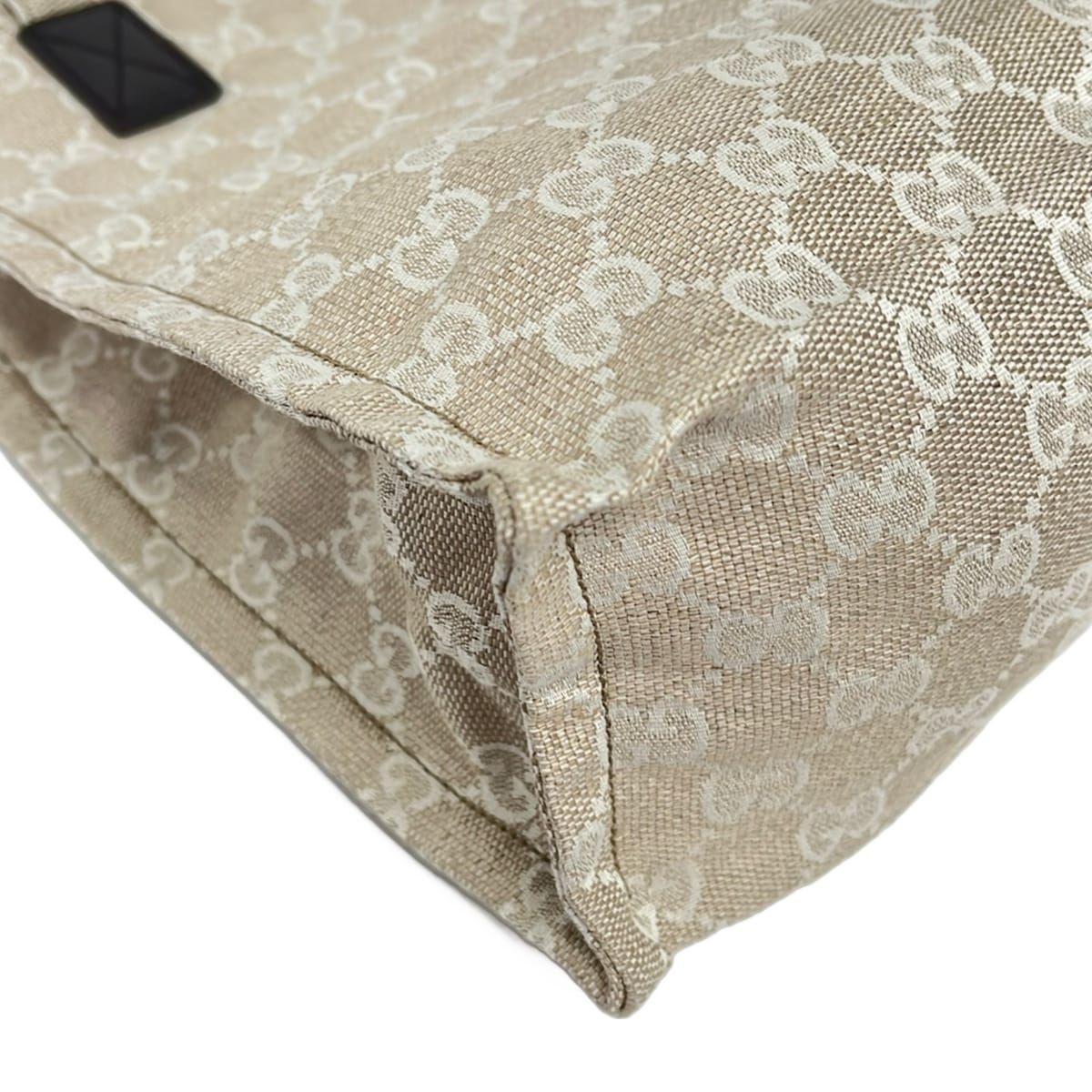 Gucci Tote Museo Beige Ivory Dark Brown Limited Edition Leather — view 6