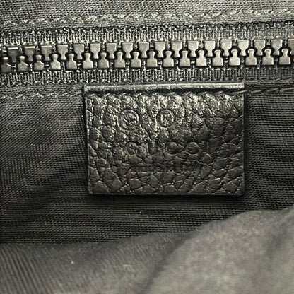 Gucci Shoulder Bag GG Pattern Black Leather — view 8