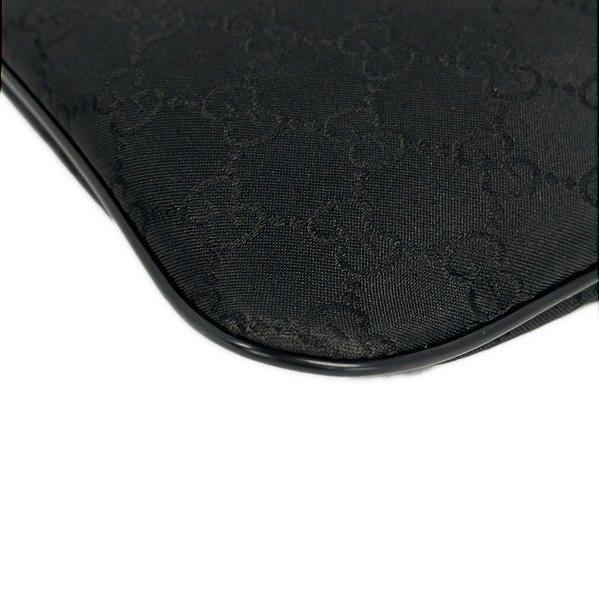 Gucci Shoulder Bag GG Pattern Black Leather — view 6