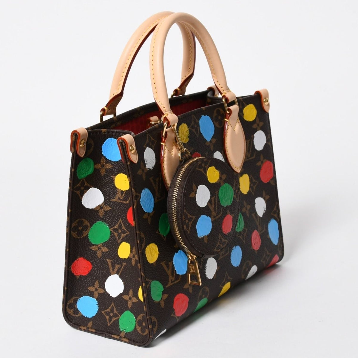 Louis Vuitton Onsago PM Yayoi Kusama Monogram 2-Way Shoulder Bag — view 5