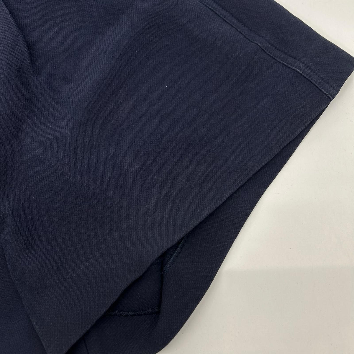 Dior Navy Wool Silk Zip Fly Culottes Pants — view 7